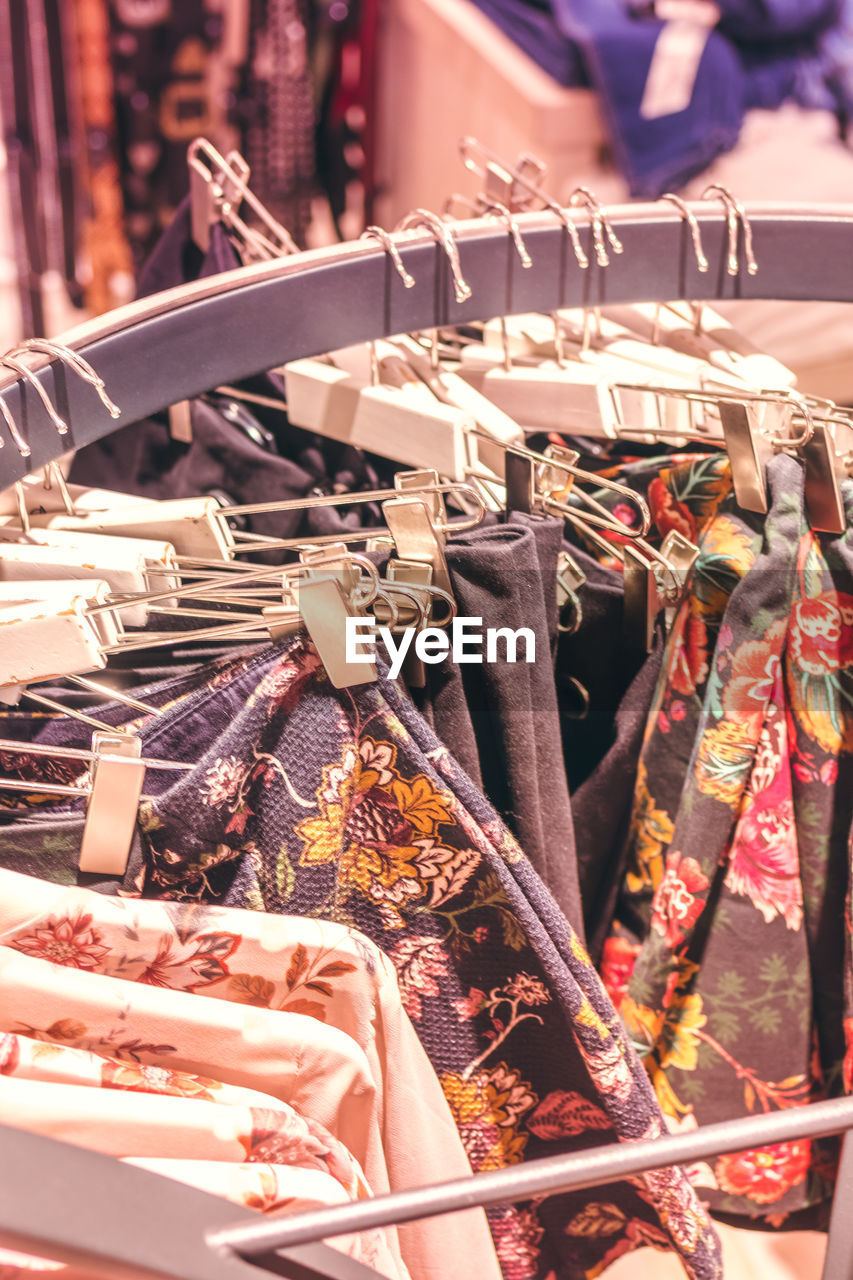 retail, market, clothing, large group of objects, variation, for sale, no people, abundance, market stall, business finance and industry, day, city, store, business, shopping