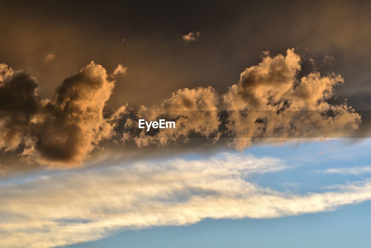 LOW ANGLE VIEW OF CLOUDSCAPE AGAINST SKY