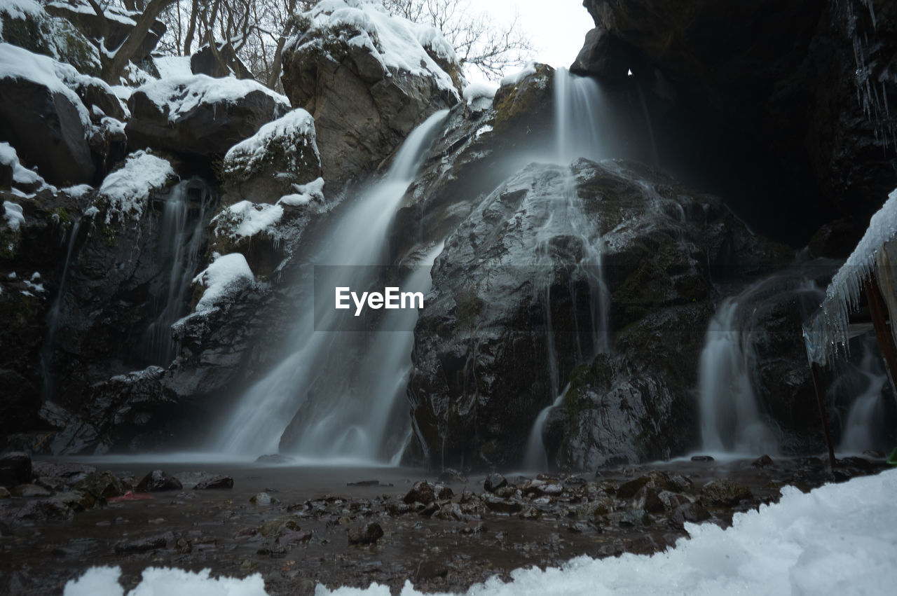 WATERFALL IN WINTER