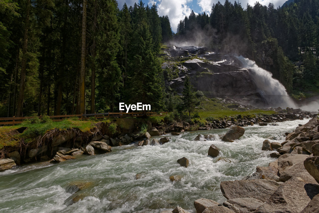 Krimml waterfalls , austria.
