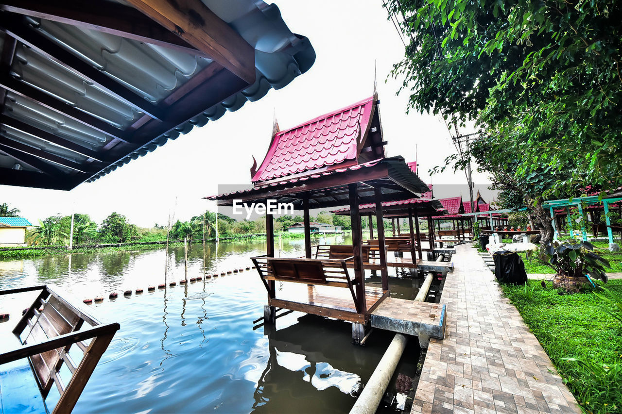 GAZEBO IN A LAKE