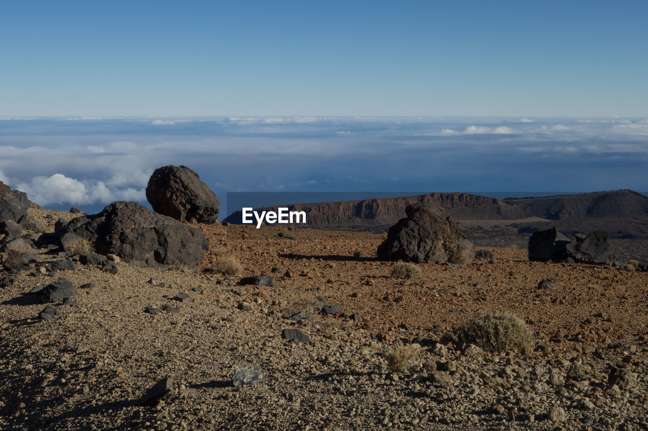 Panoramic view of landscape against sky