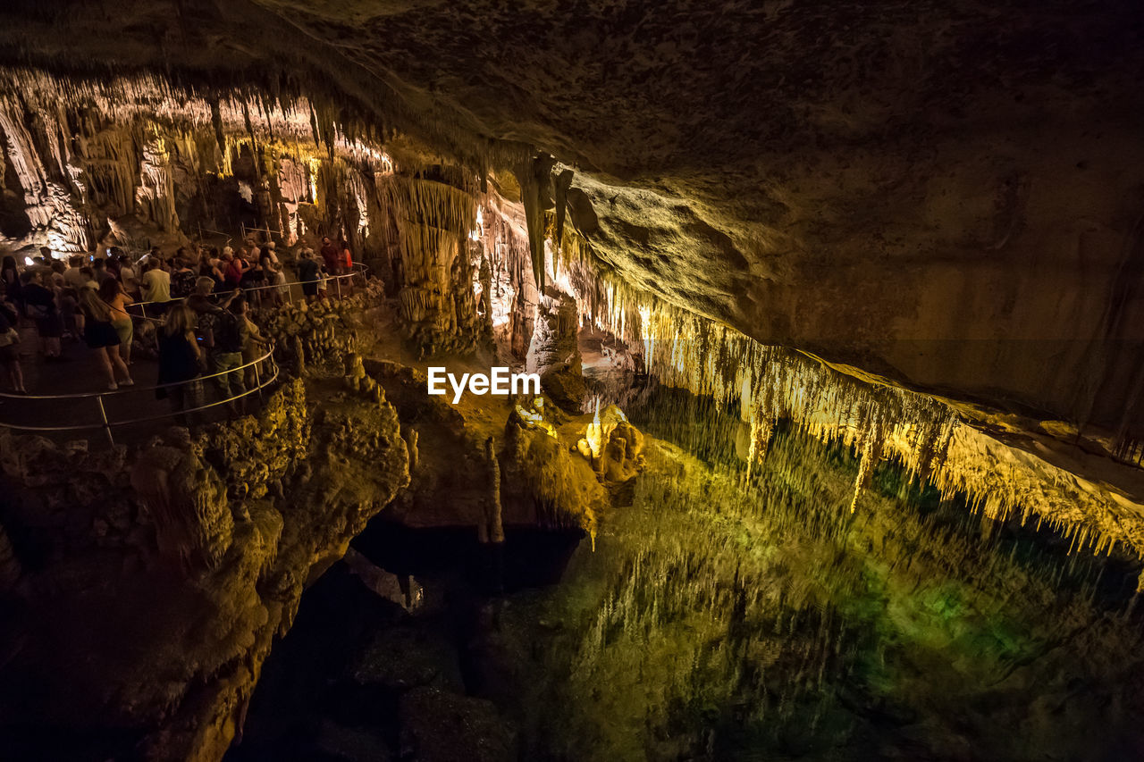 PANORAMIC VIEW OF CAVE