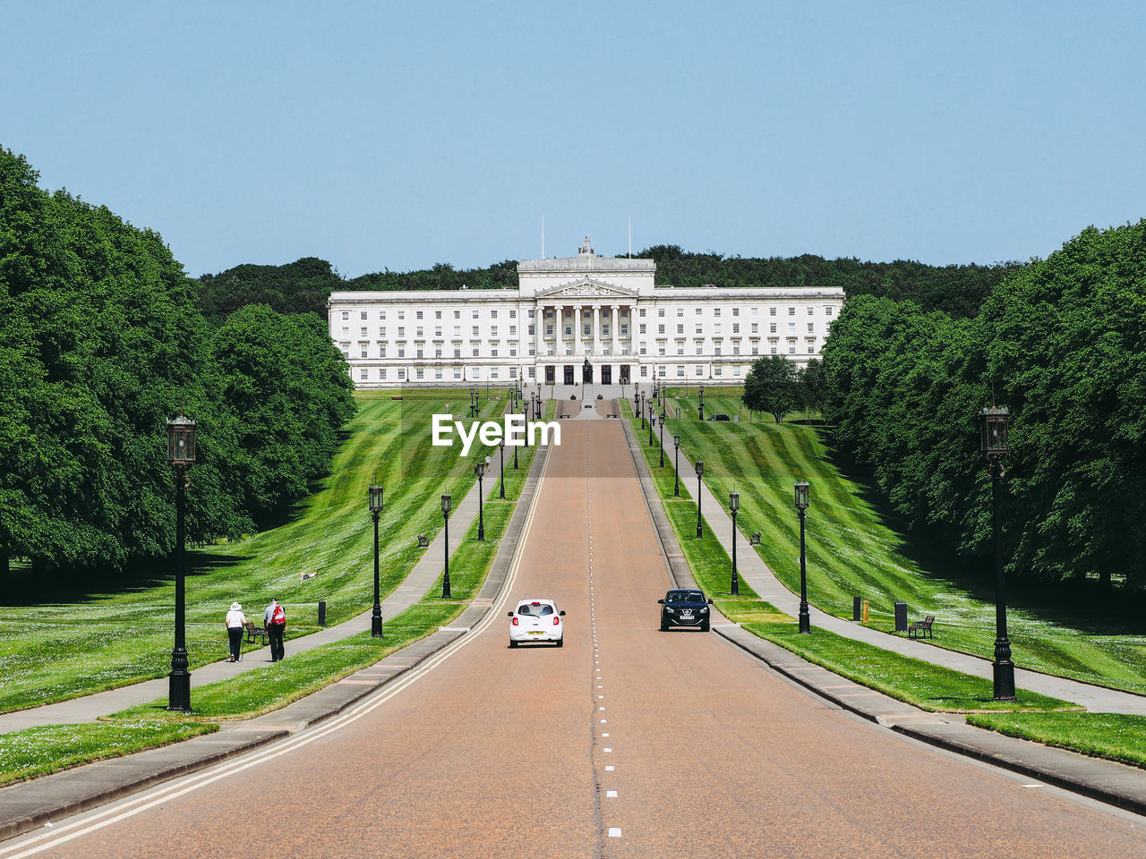 PANORAMIC VIEW OF A ROAD