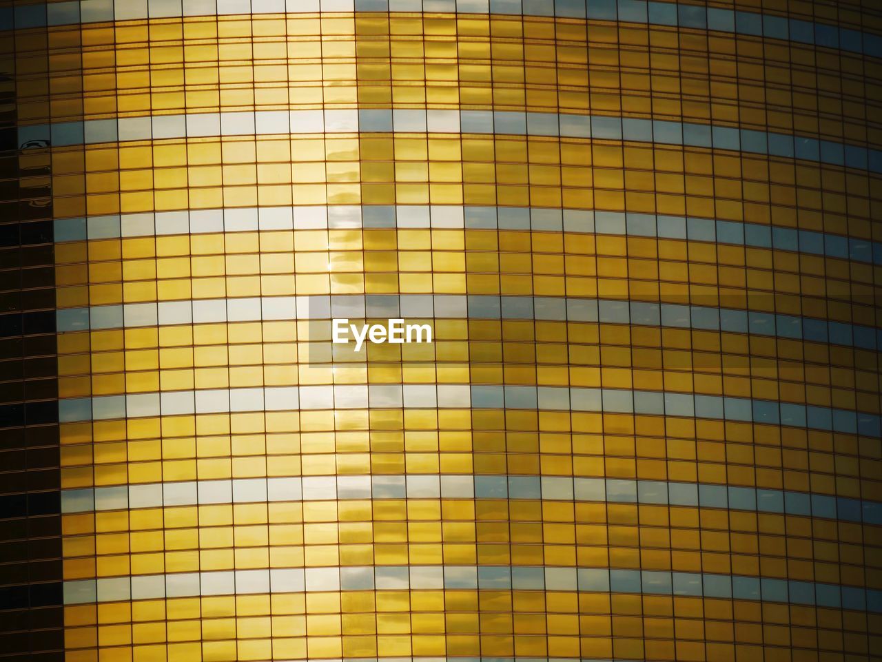 Golden facade