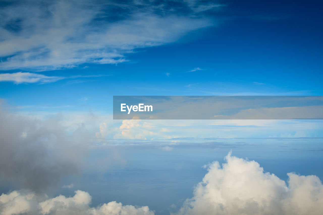 Low angle view of clouds in sky