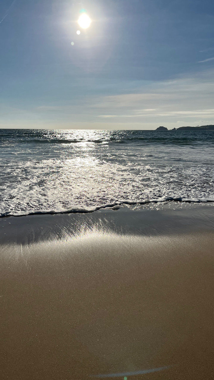 sea, water, sky, horizon, beach, land, ocean, scenics - nature, beauty in nature, sunlight, nature, wave, horizon over water, tranquility, shore, reflection, tranquil scene, body of water, sand, cloud, moon, wind wave, coast, sunrise, morning, motion, light, no people, sun, dawn, outdoors, idyllic, environment, water sports, sports, seascape