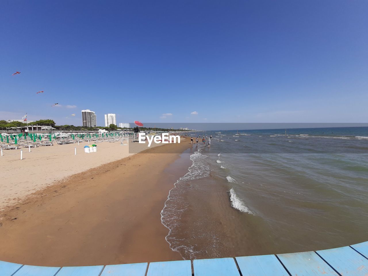 SCENIC VIEW OF BEACH AGAINST CLEAR SKY