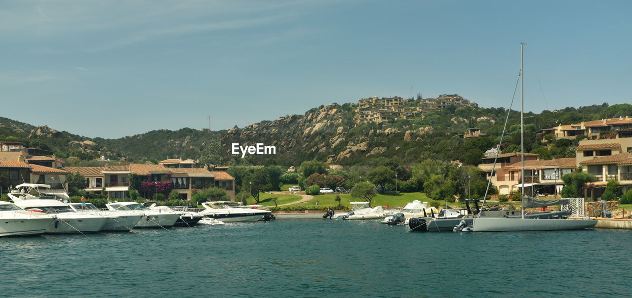 Porto cervo's cityscape