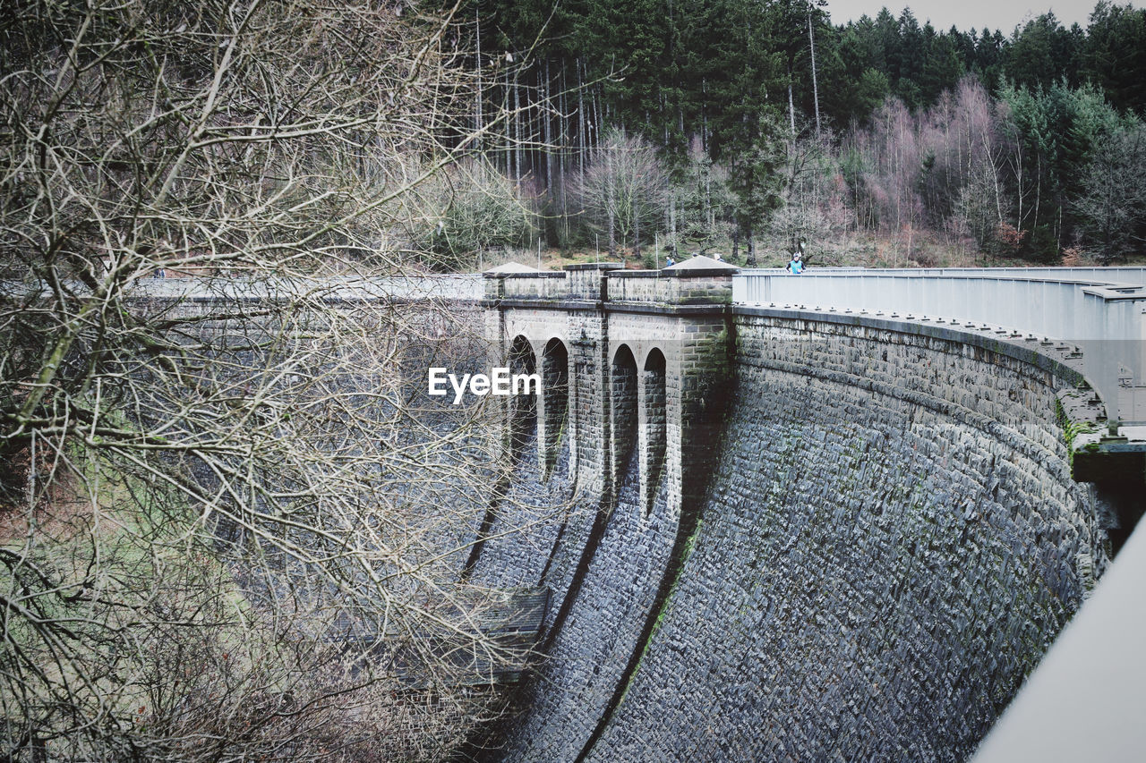 Oberberg Wall Architecture Bruchertalsperre Dam Day Nature No People Outdoors Powerful Stone Wall Strong Water