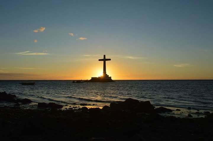 SUNSET OVER SEA