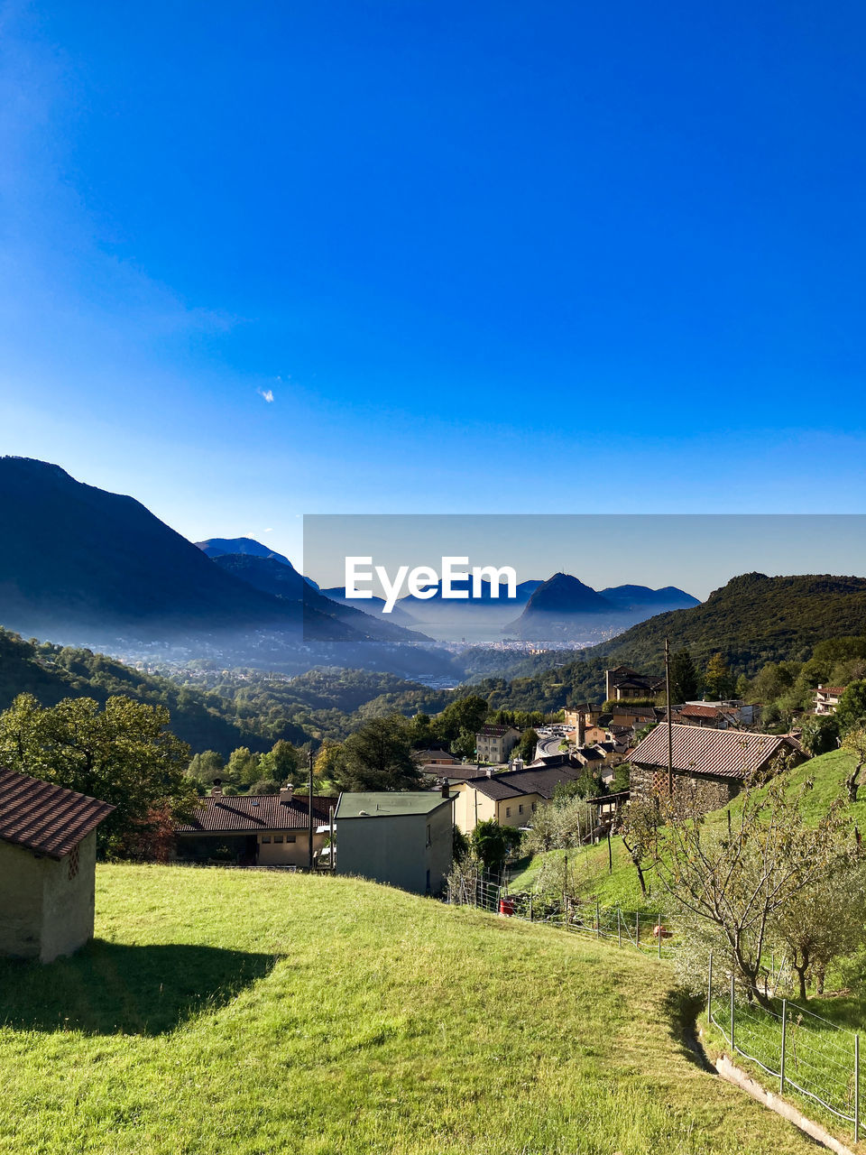 View to lugano