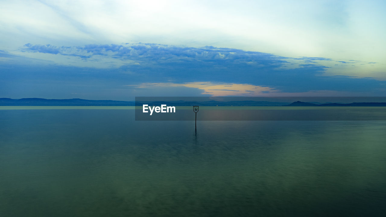 VIEW OF SEA AGAINST SKY