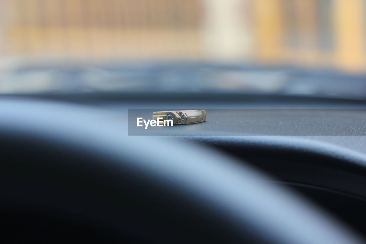 SURFACE LEVEL OF VINTAGE CAR