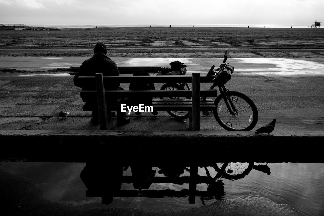 BICYCLE ON BEACH