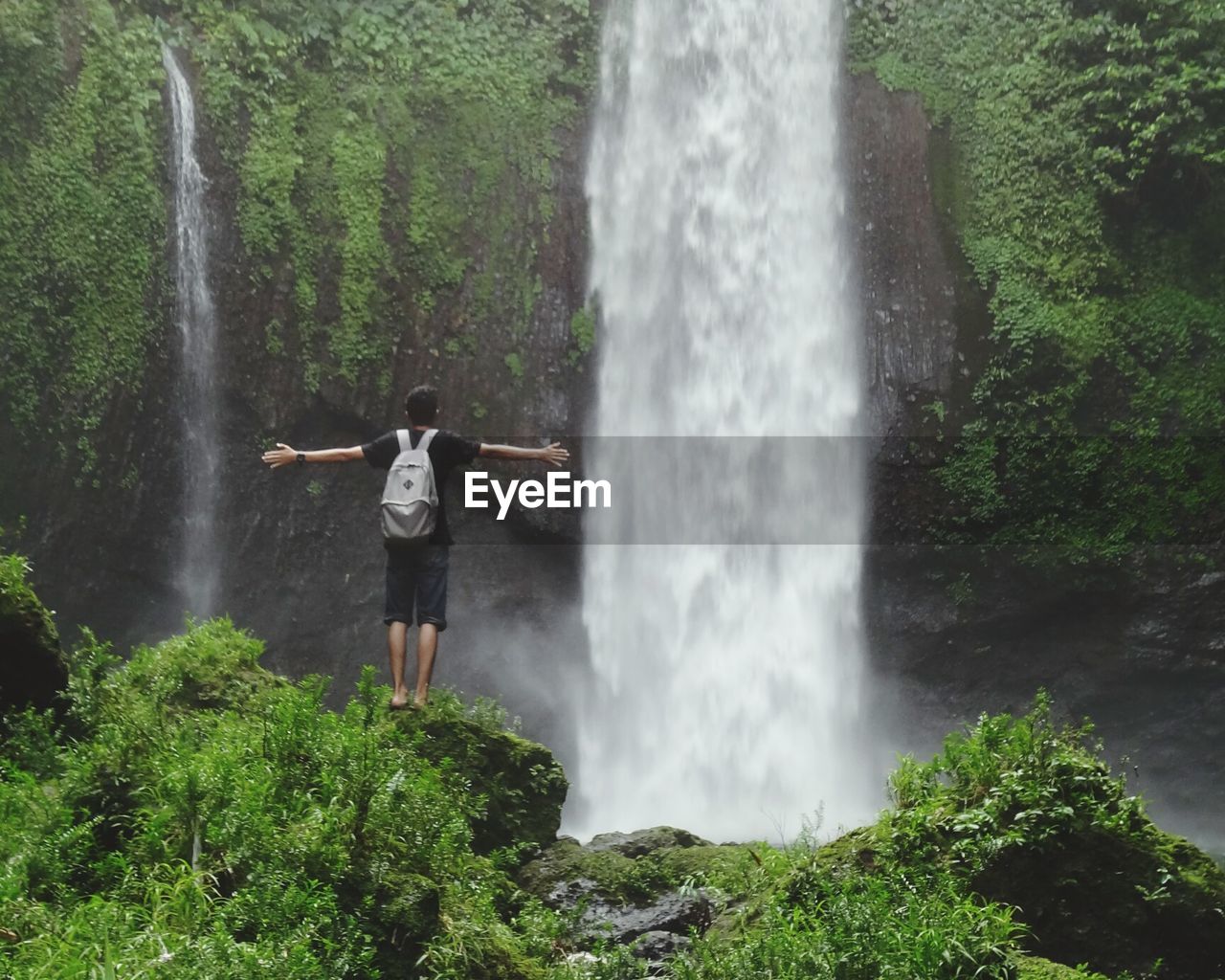 WATERFALL IN FOREST