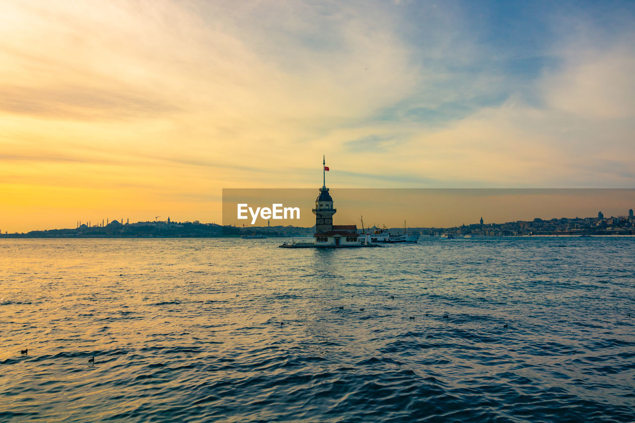 Maiden's tower in istanbul