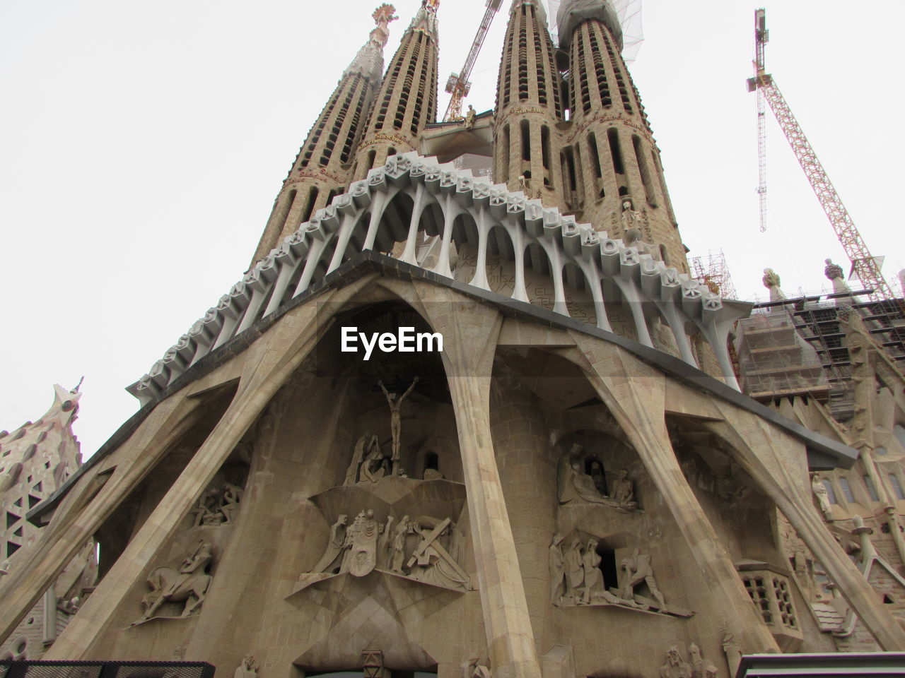 LOW ANGLE VIEW OF A TEMPLE