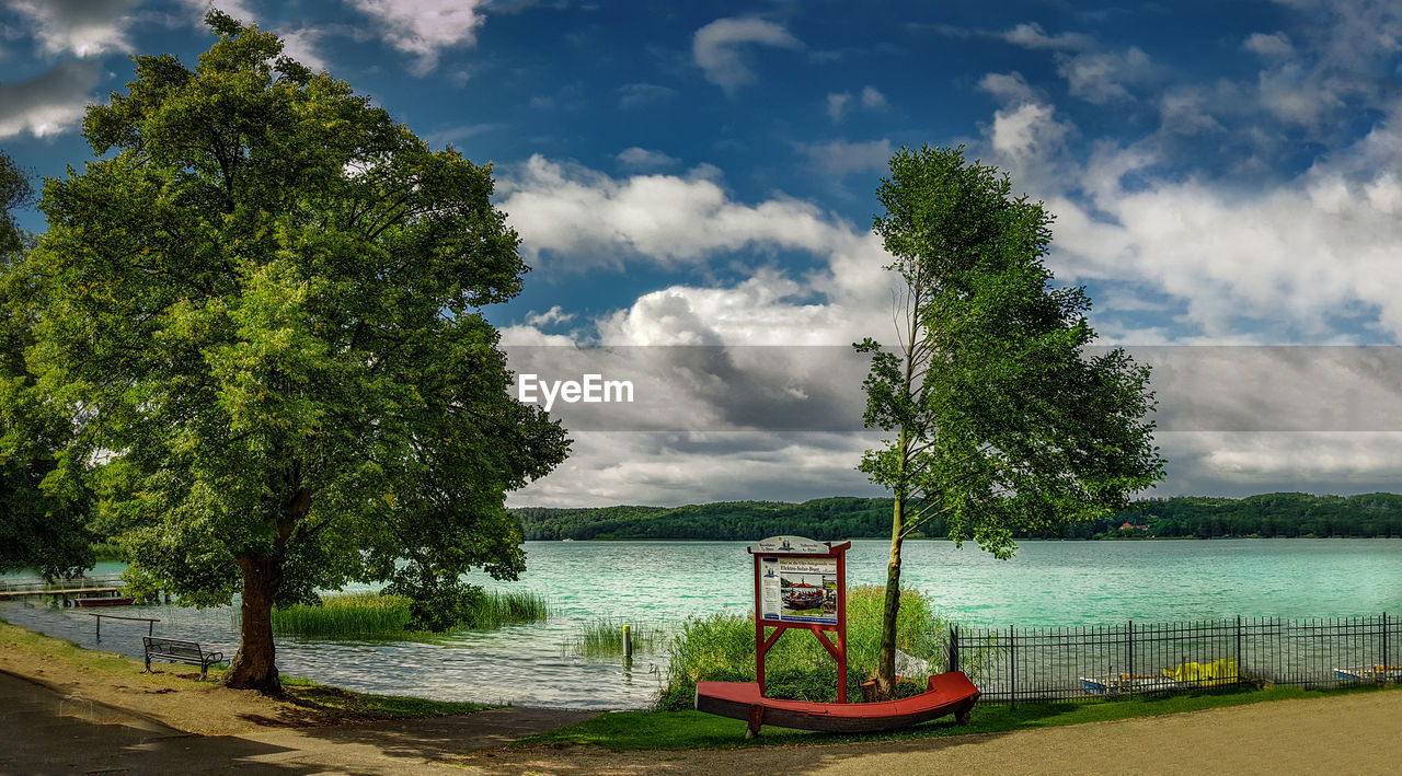 VIEW OF CALM LAKE