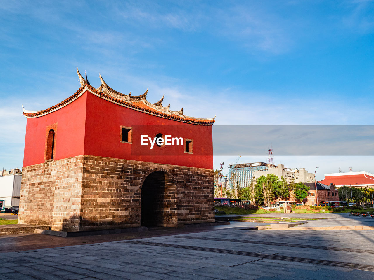 Exterior of building against sky