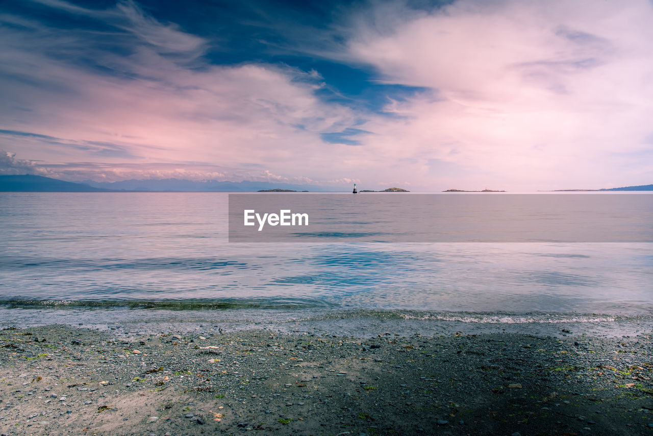 Sea view from pipers lagoon park, nanaimo