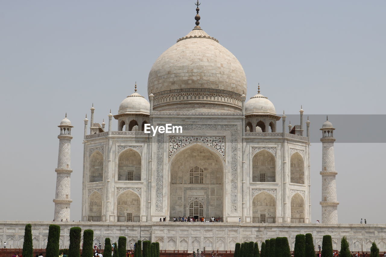 VIEW OF PALACE AGAINST CLEAR SKY