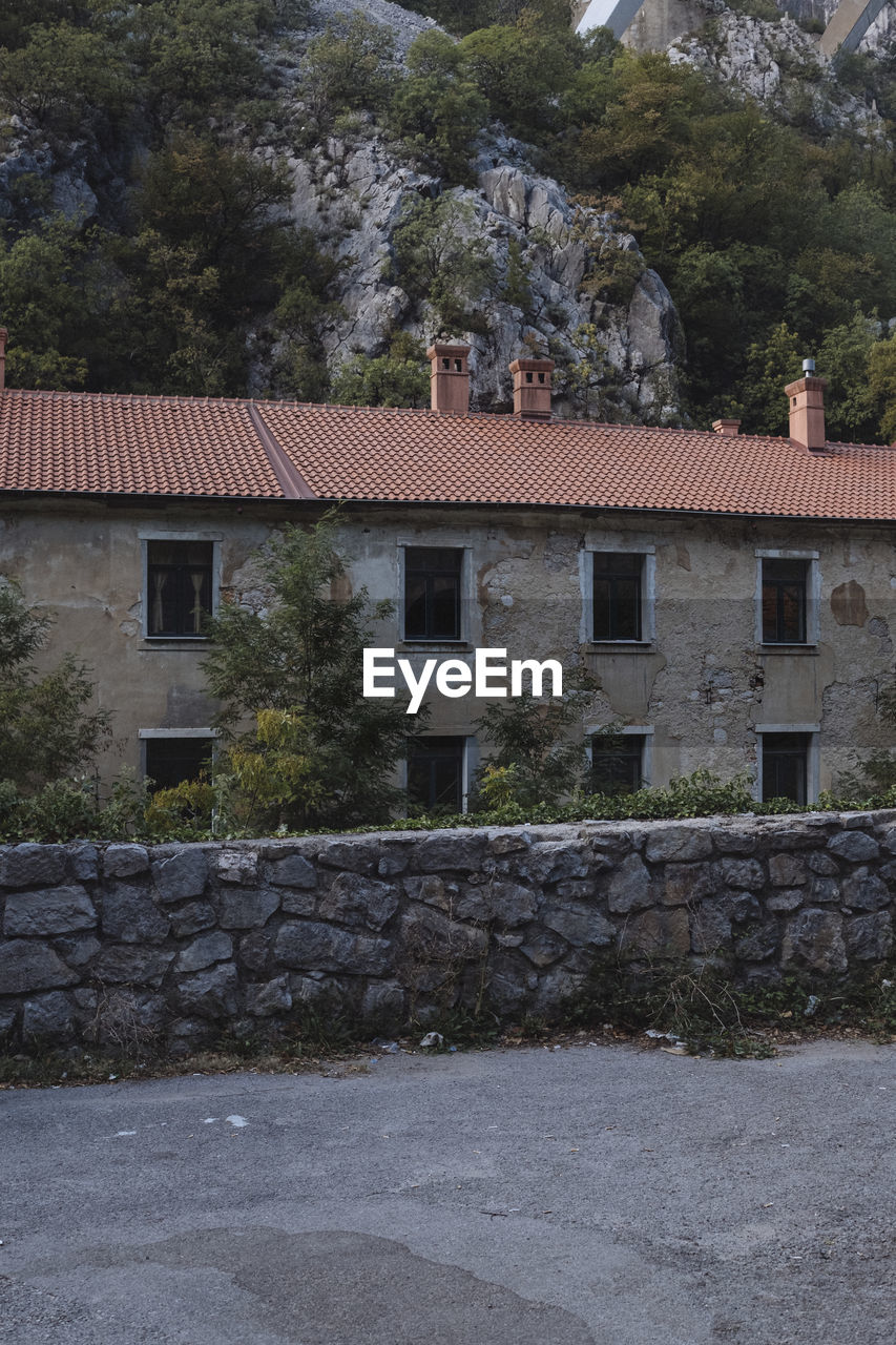 View of old building