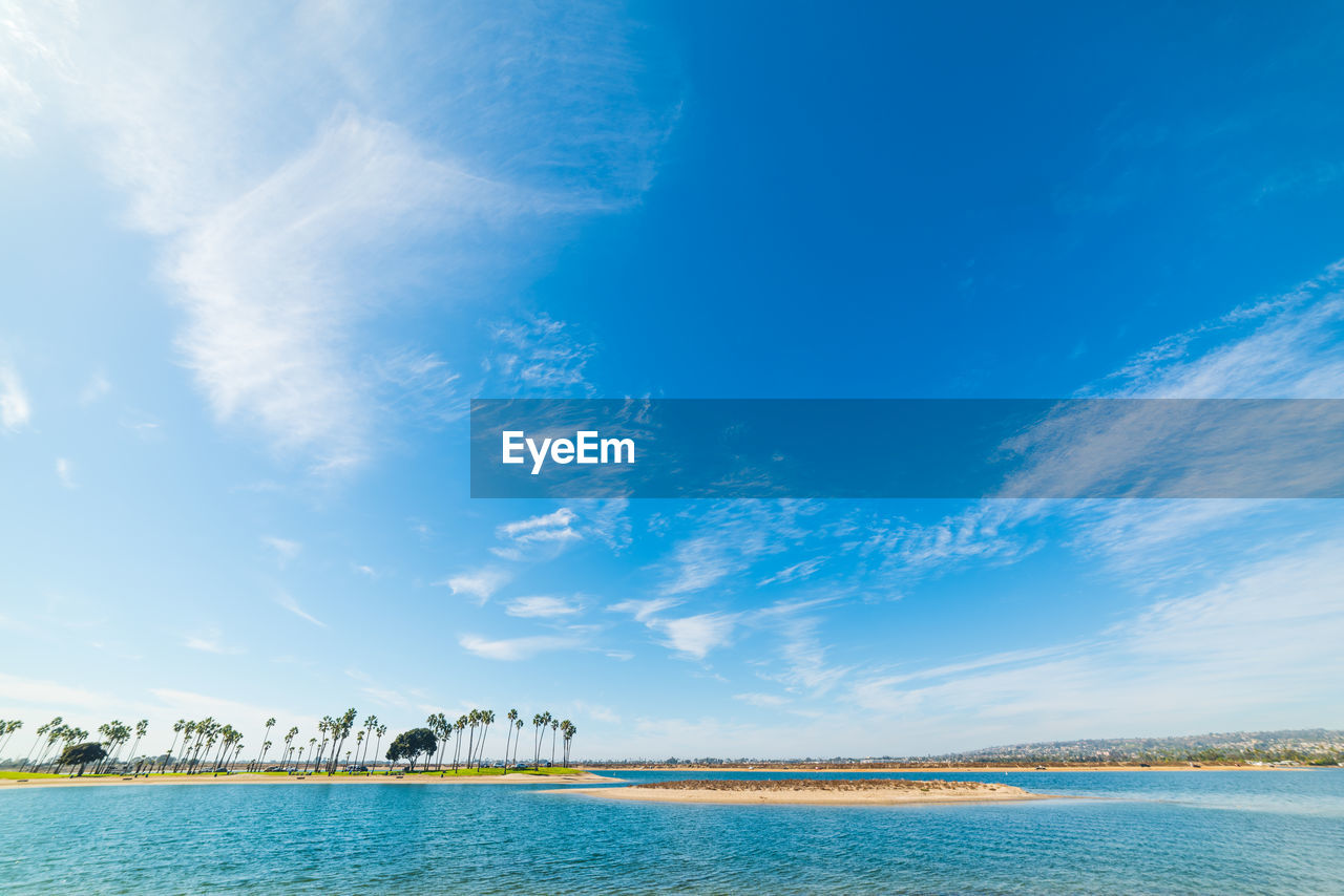 SCENIC VIEW OF BLUE SEA AGAINST SKY