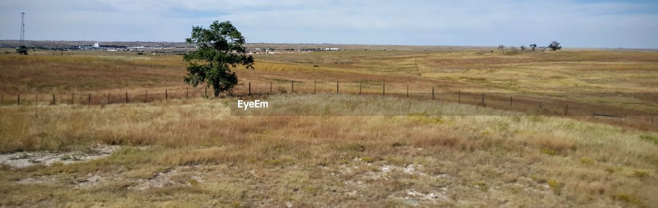 Panoramic view of landscape against sky