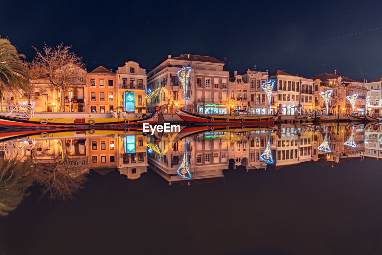 REFLECTION OF BUILDINGS IN CITY