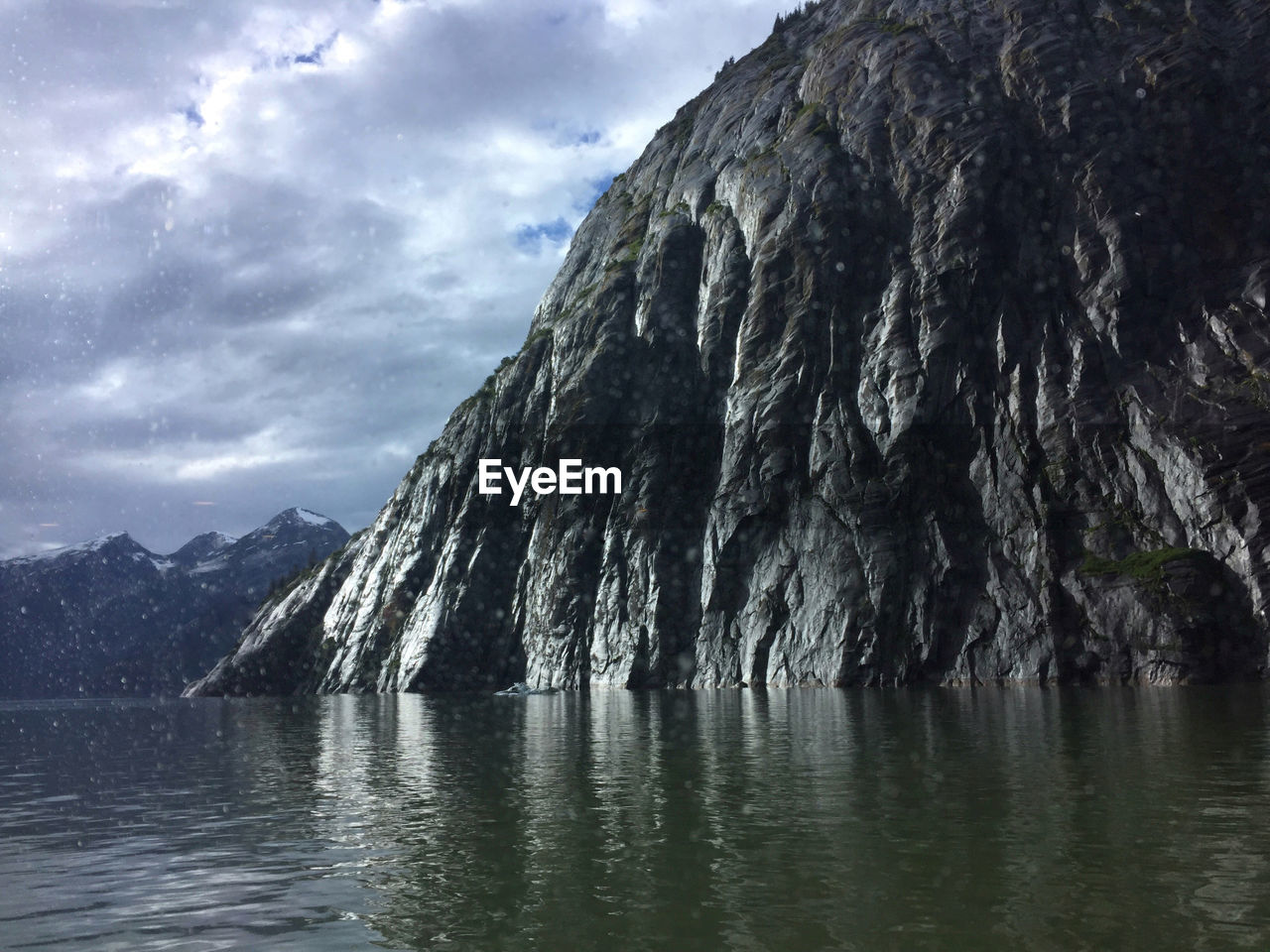 Scenic view of mountain against sky