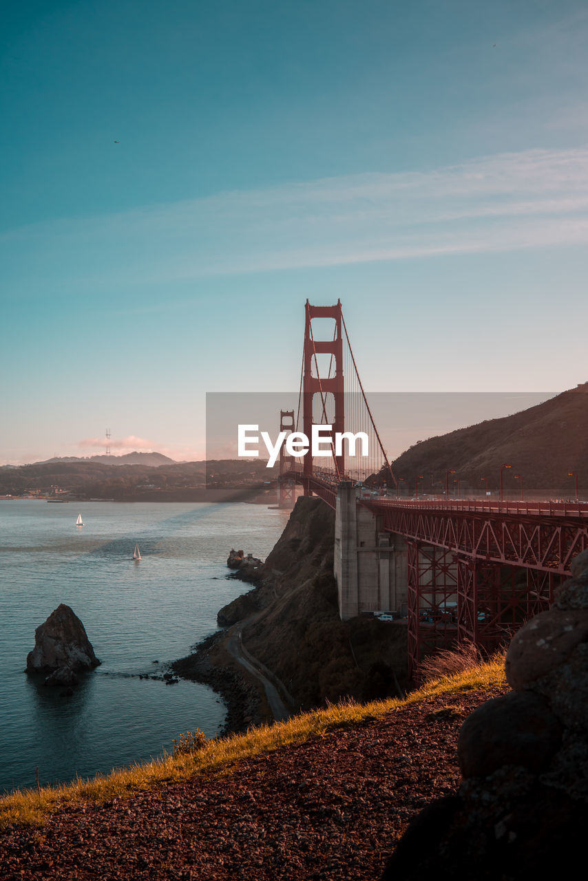 VIEW OF GOLDEN GATE BRIDGE