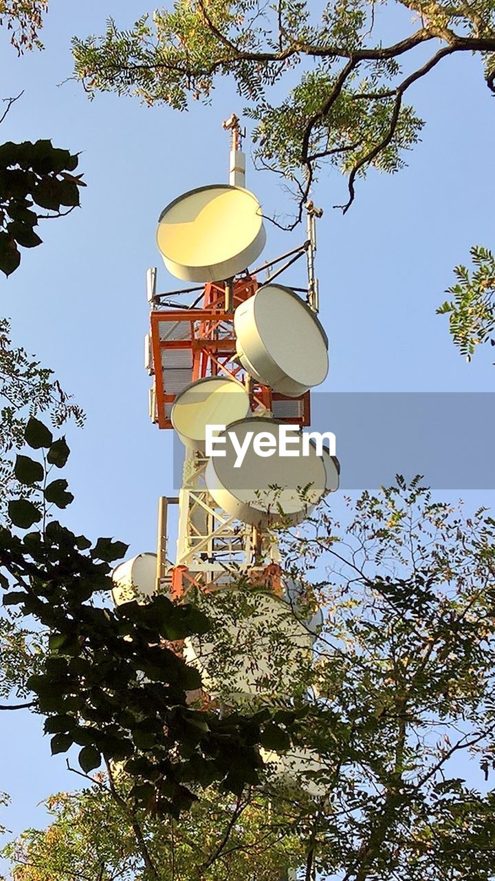 LOW ANGLE VIEW OF WATER TOWER