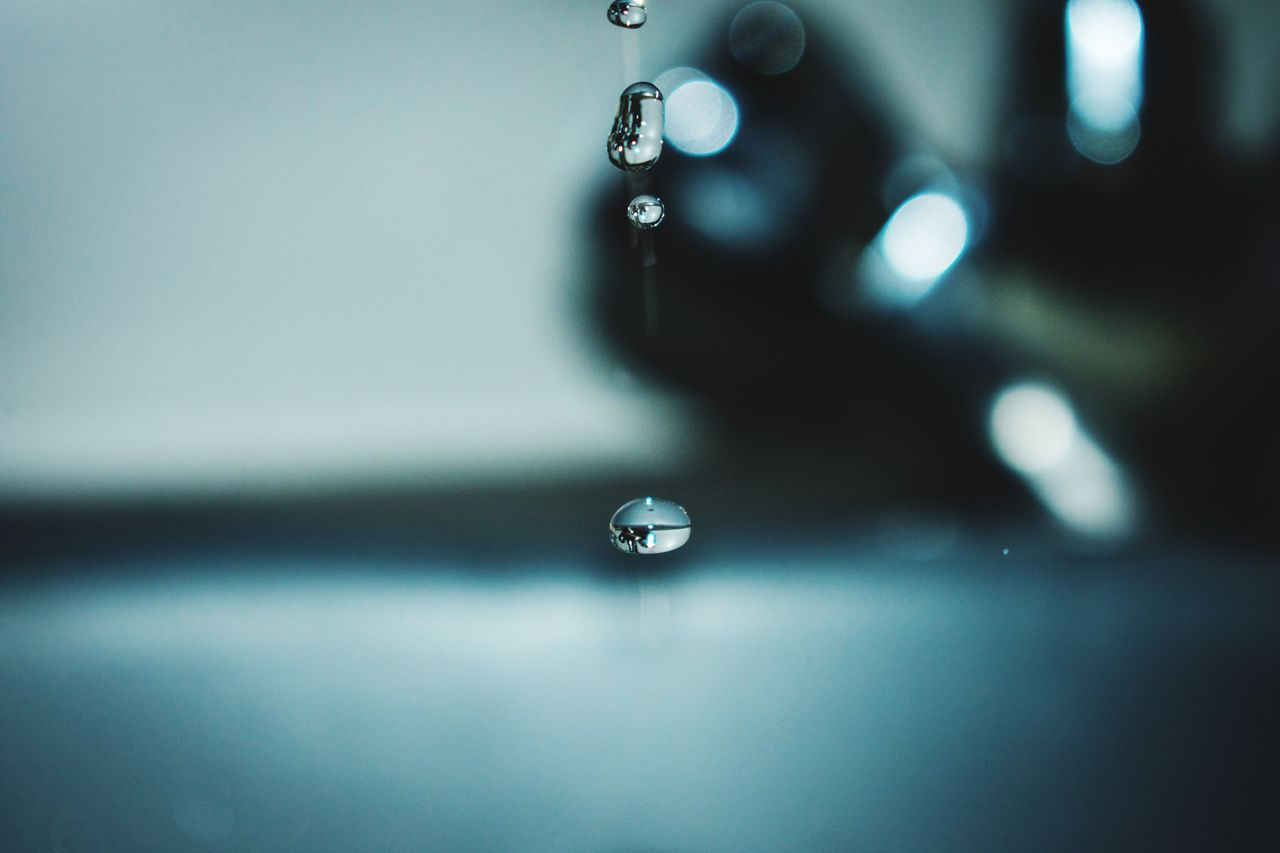 Close-up of water drop