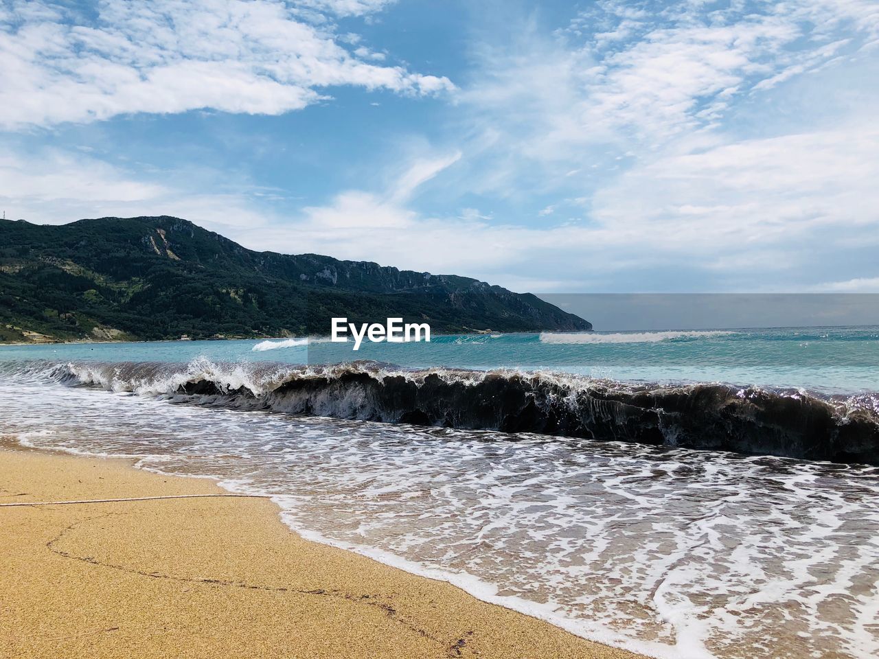 Waves on the beach