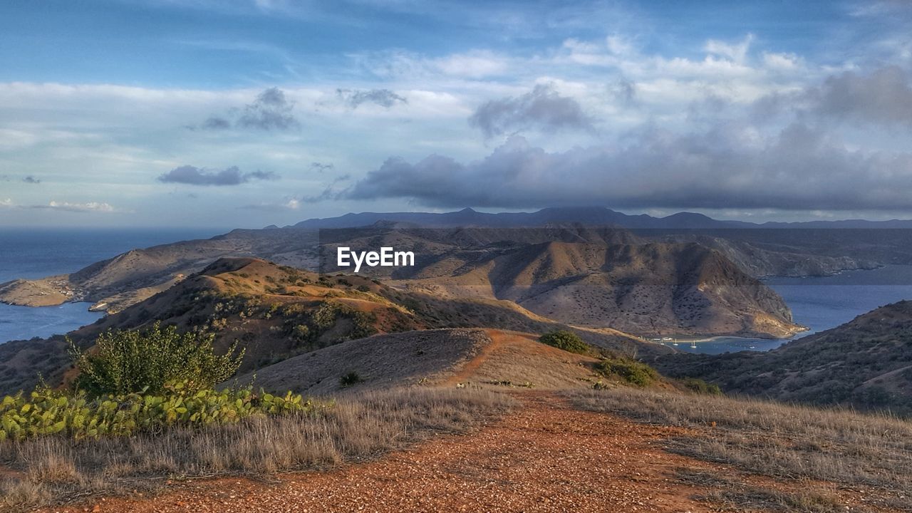 Catalina island, hiking view