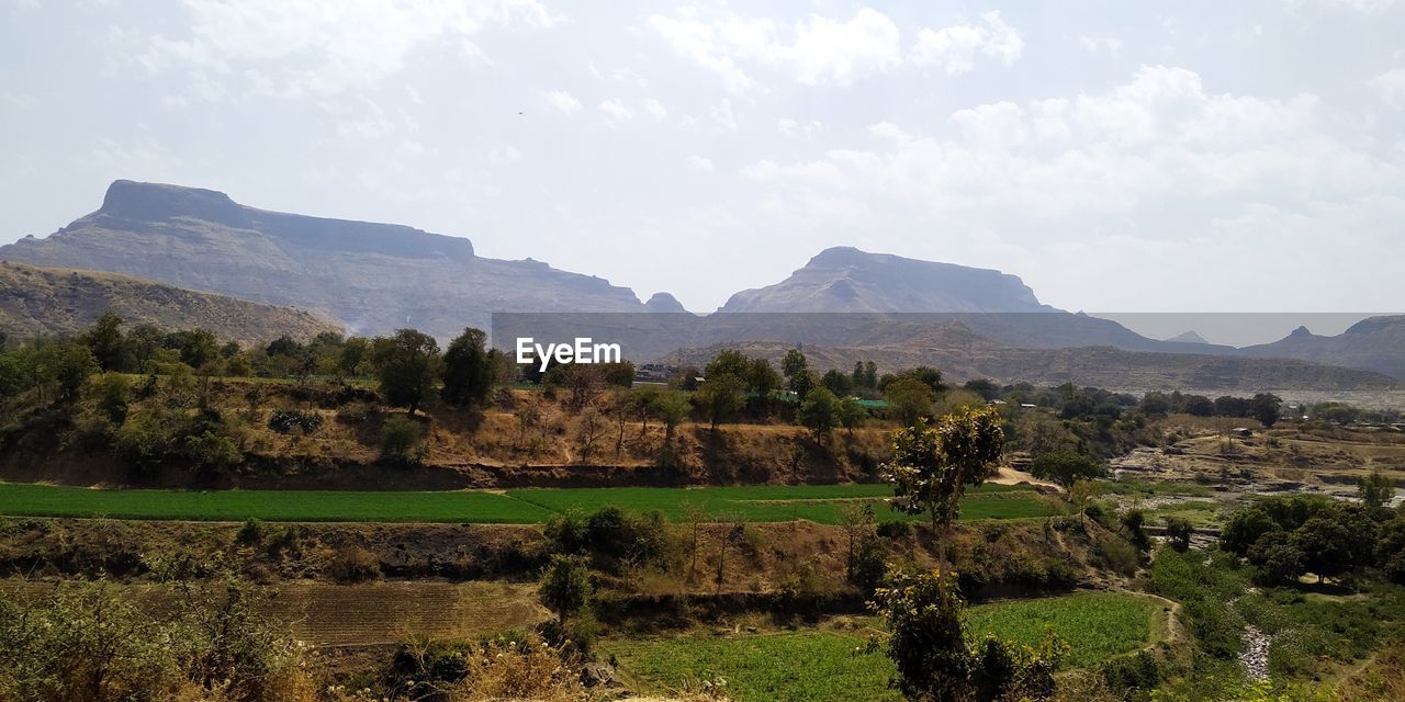 Mountain and farming