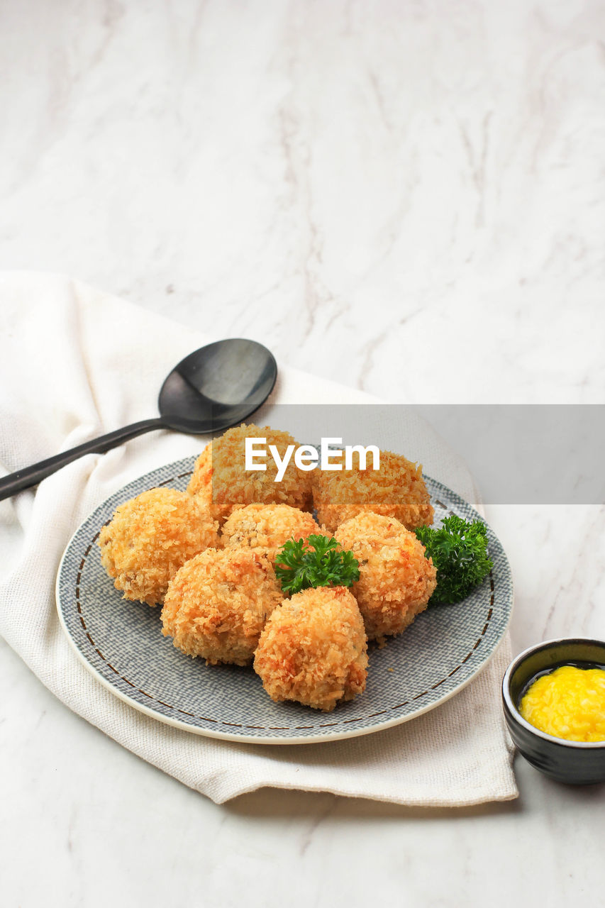 Bitterballen are a dutch meat based deep fried snack