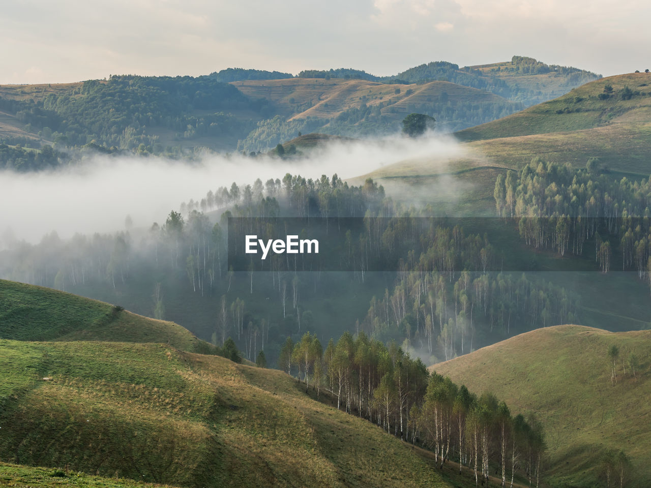 Panoramic view of landscape against sky