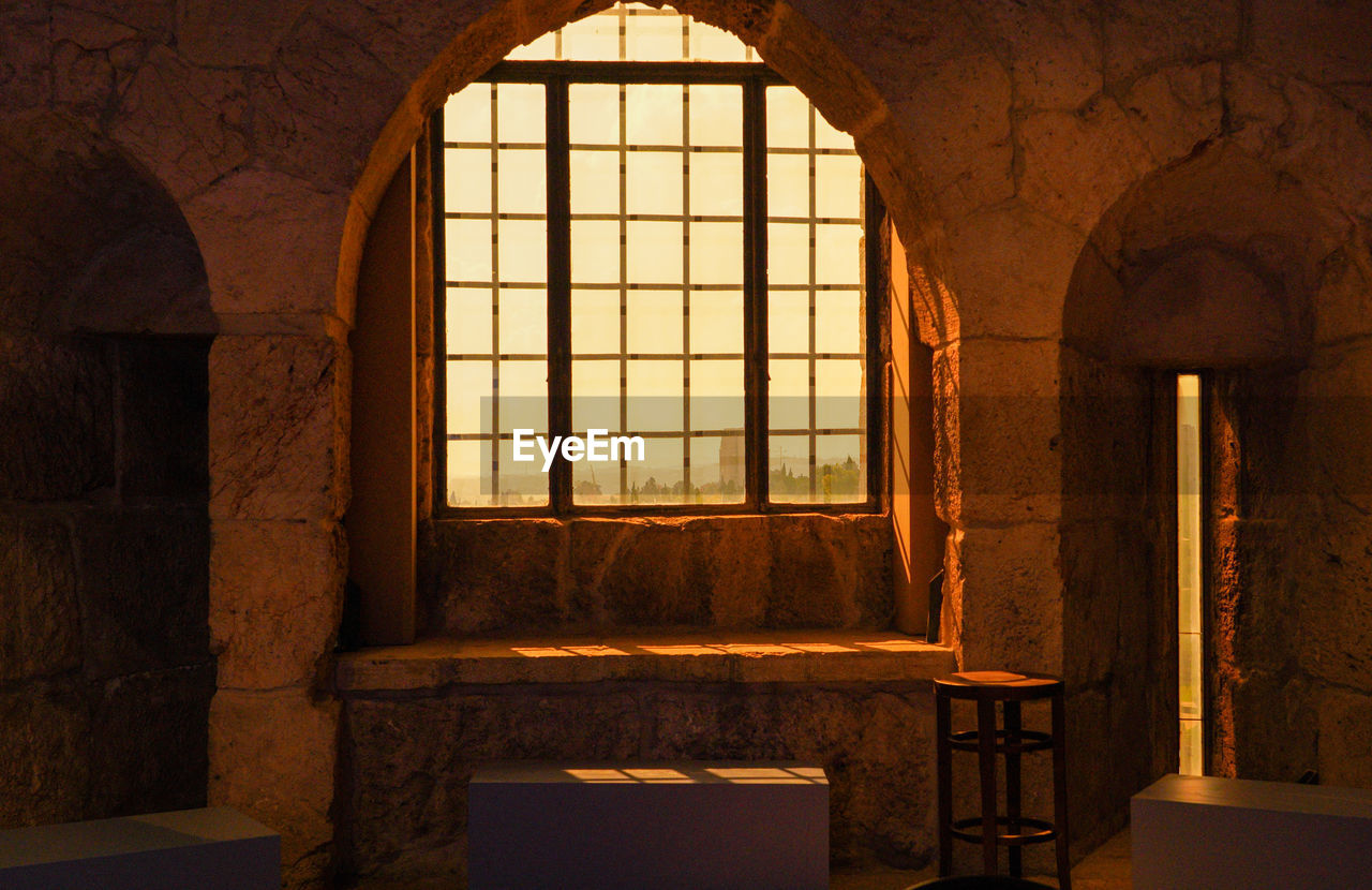 Interior of tower of david. jerusalem. 
