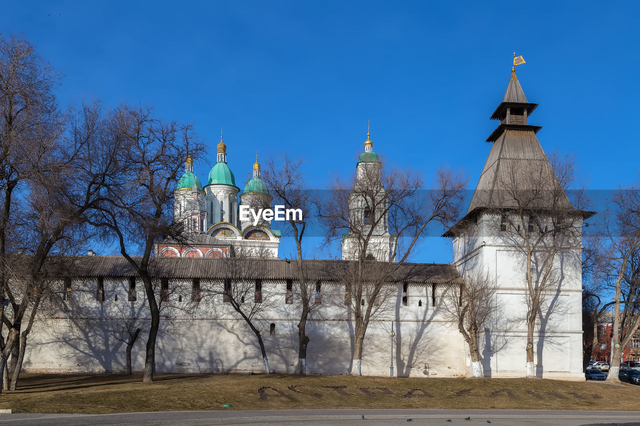 View of astrakhan kremlin, russia