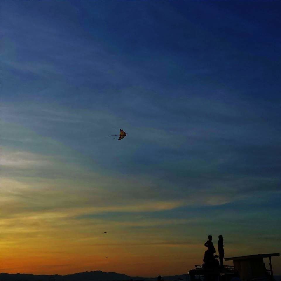 LOW ANGLE VIEW OF SKY AT SUNSET