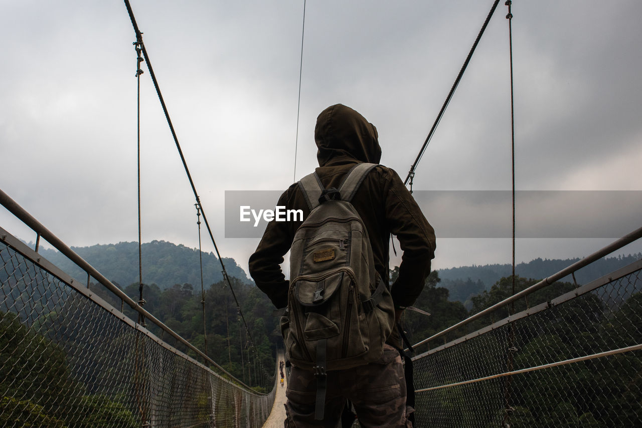 Situgunung park,the longest suspension bridge in southeast asia