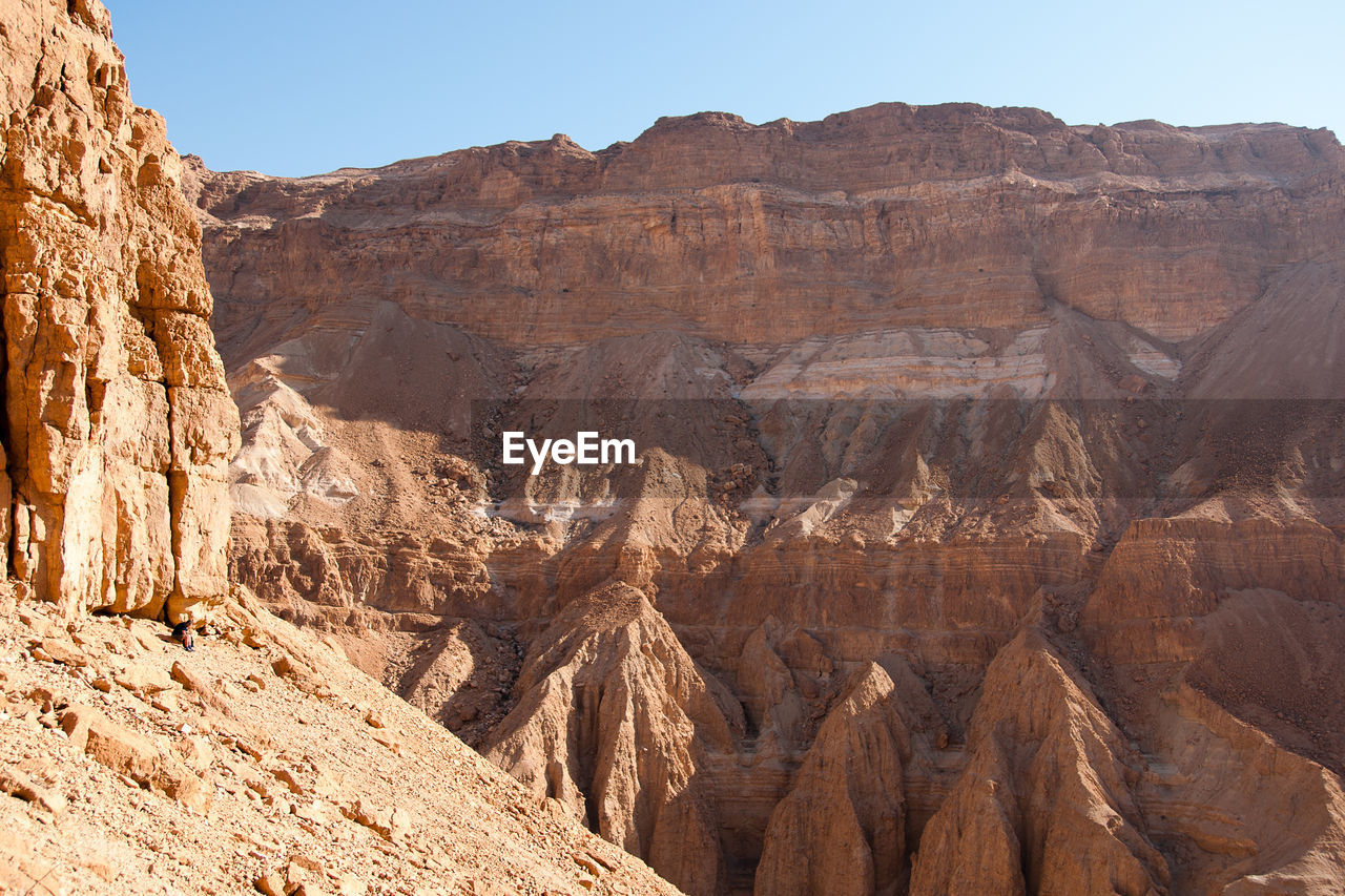 ROCK FORMATIONS IN MOUNTAINS