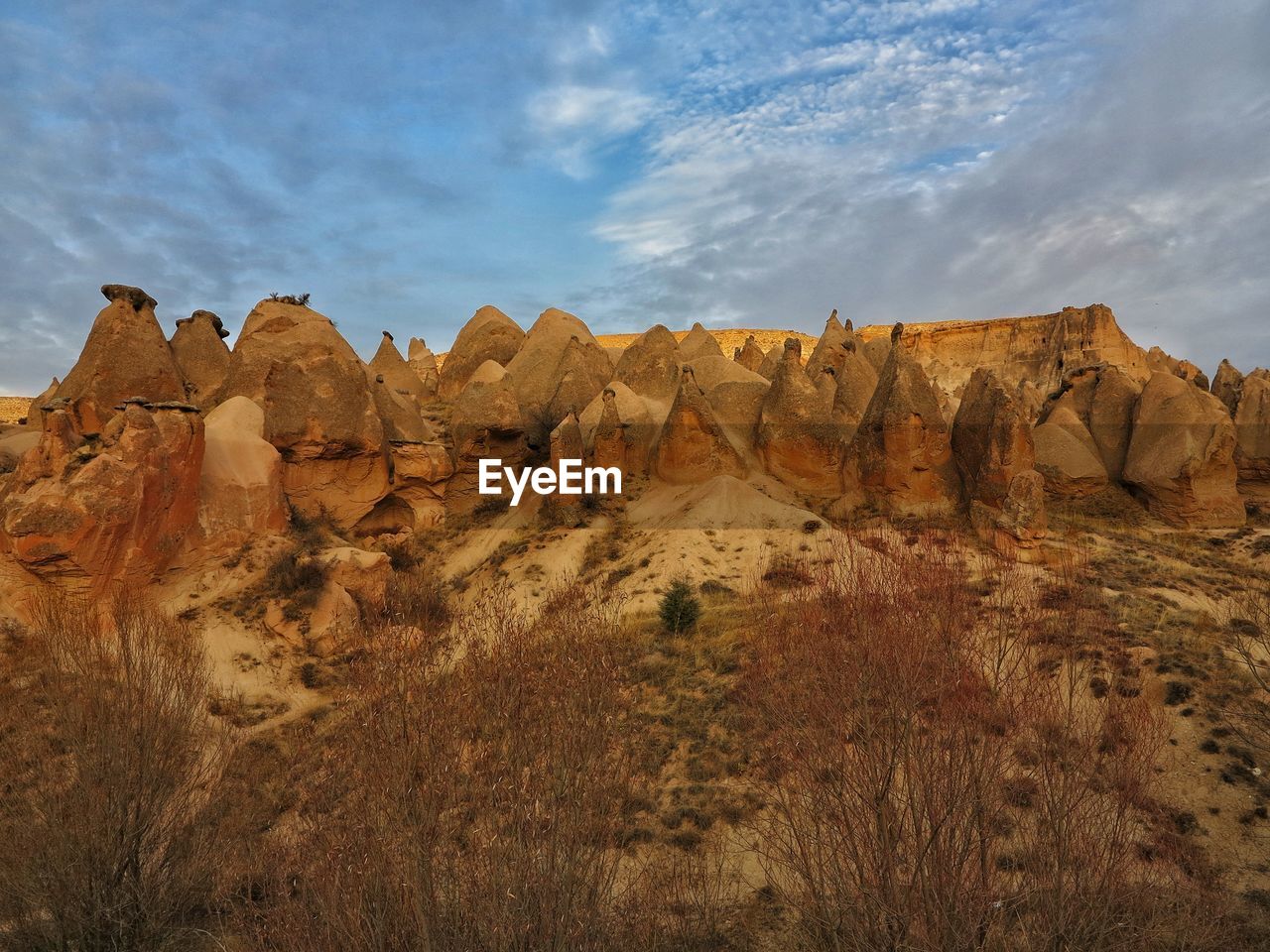 VIEW OF ROCK FORMATIONS