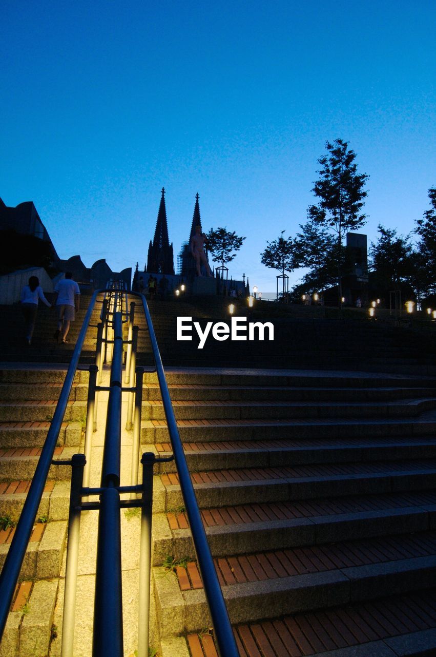 RAILWAY TRACKS AT NIGHT