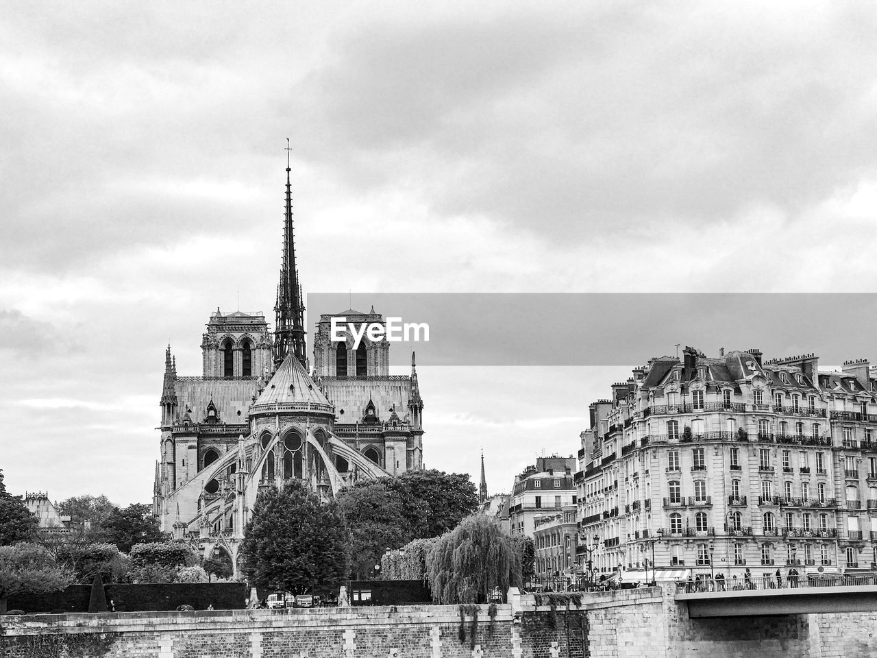 Buildings in paris against the sky. 