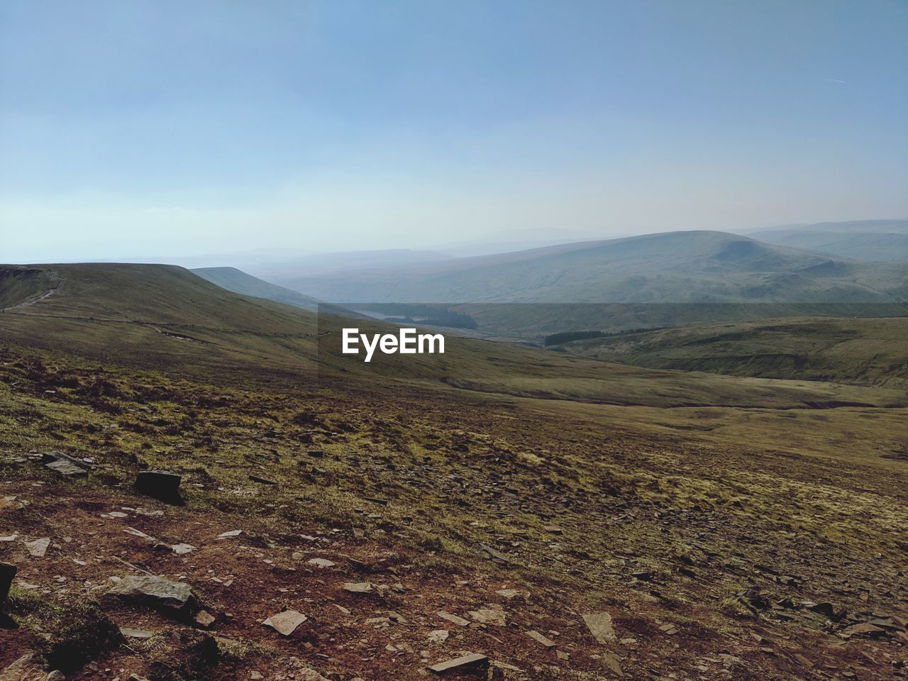 SCENIC VIEW OF ARID LANDSCAPE AGAINST SKY