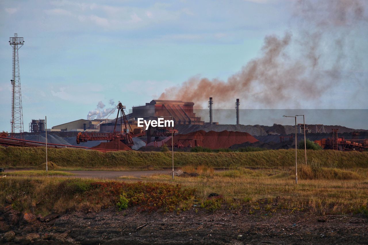 Industrial port talbot skyline.