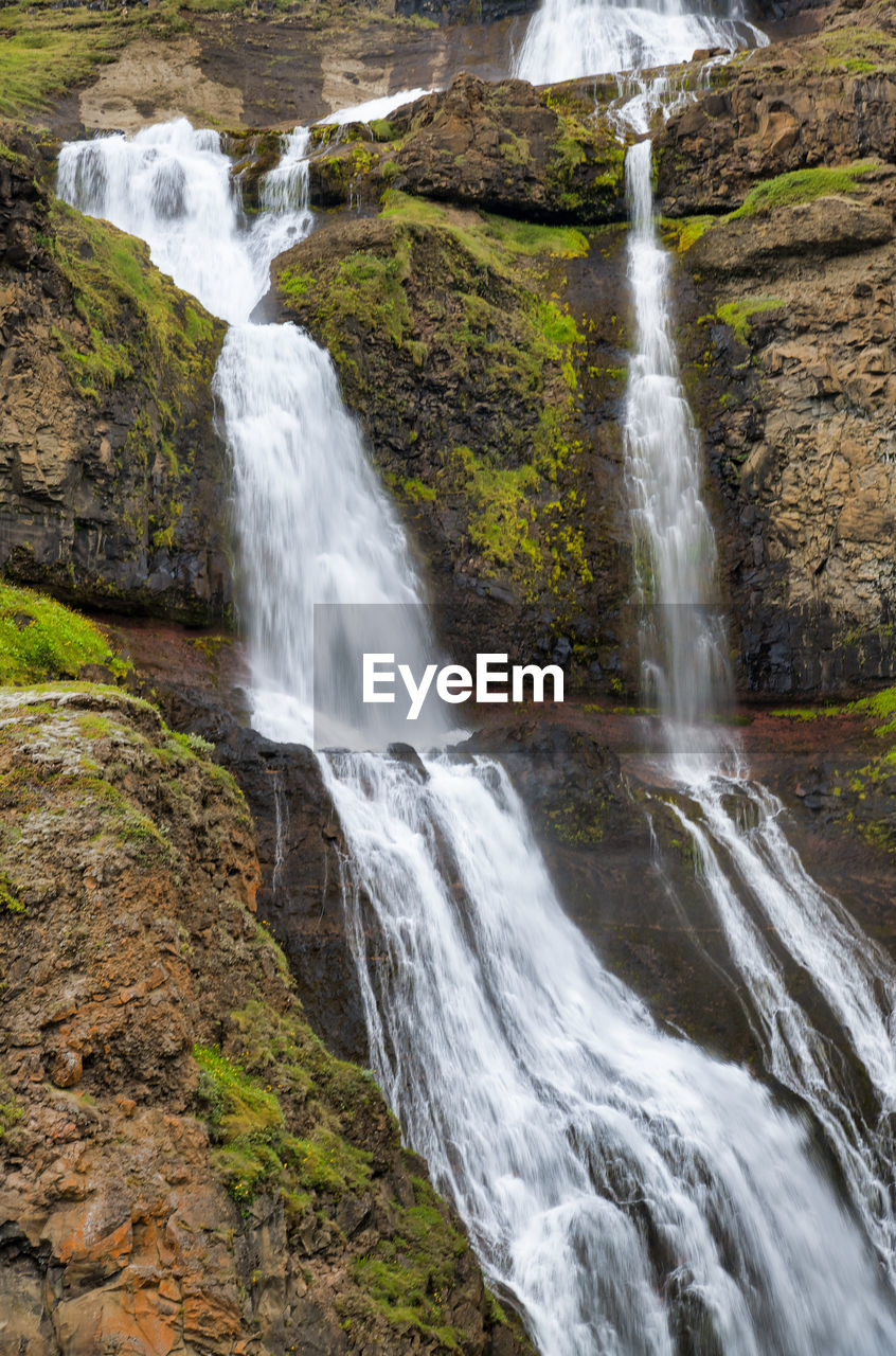 VIEW OF WATERFALL